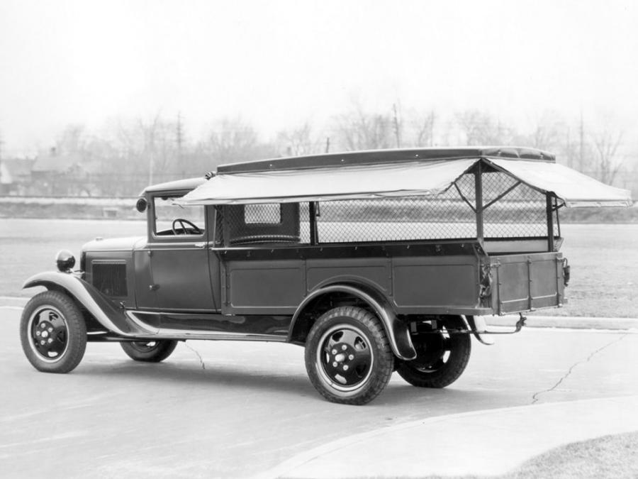 Ford Model AA Express with Canopy Top & Screens '1931